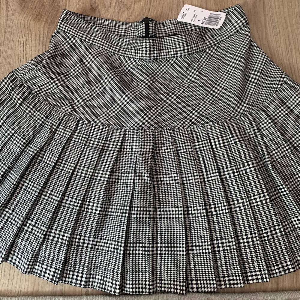 Plaid Mini Skirt